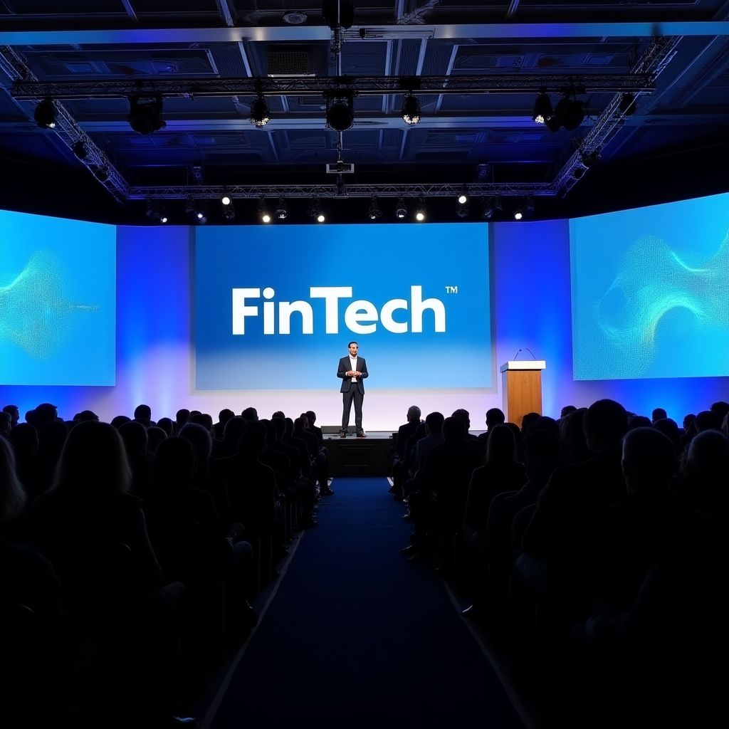 Conferencia sobre FinTech.