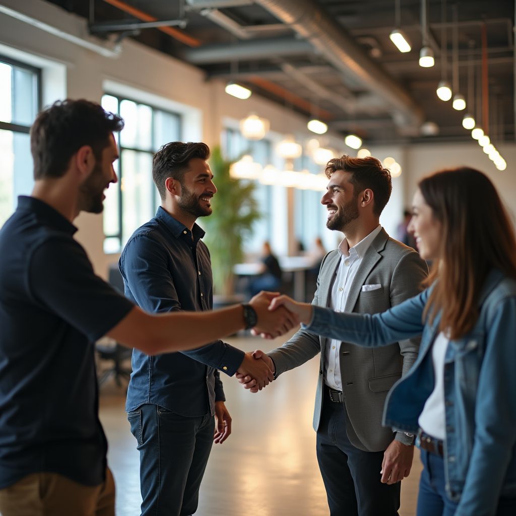 Fusión de dos startups tecnológicas líderes.